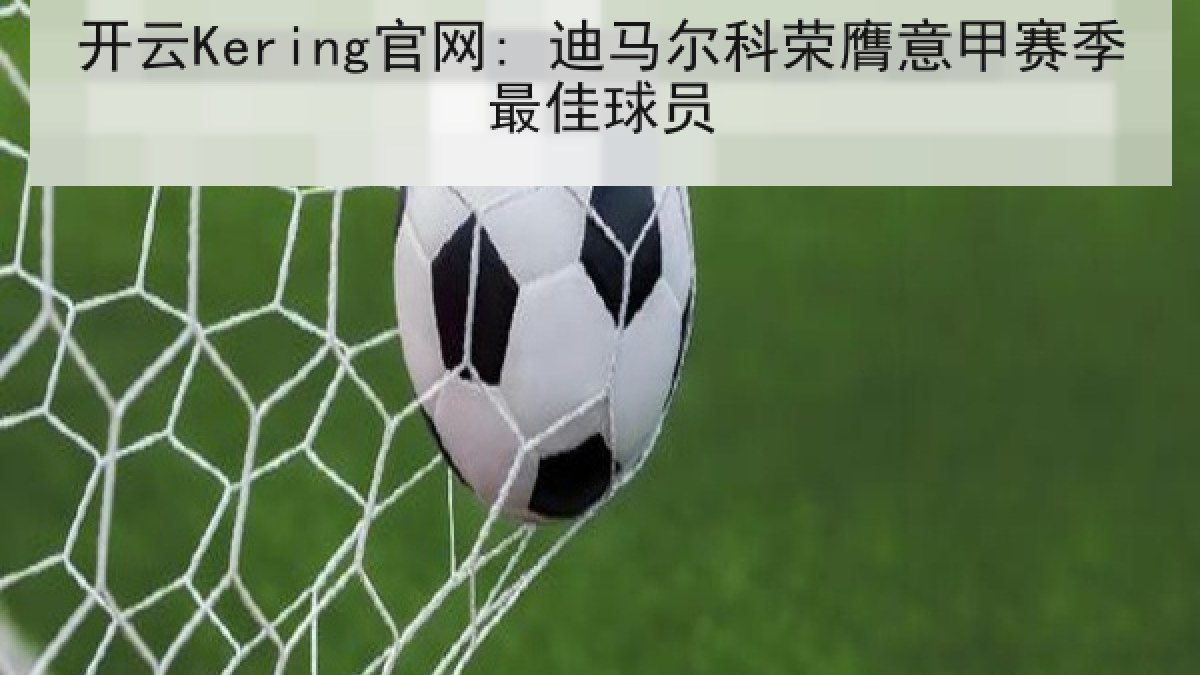 开云Kering官网: 迪马尔科荣膺意甲赛季最佳球员